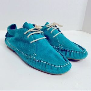 Blue Suede Moccasins by The Sisters Campbell